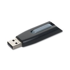 Verbatim USB Stick StoreNGo V3, USB 3.0, 16GB, Negru/Gri