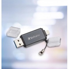Verbatim USB Stick StoreNGo V3, USB 3.0, 16GB, Negru/Gri
