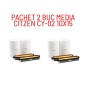 Pachet 2 buc Media Citzen CY-02 10x15, 1400 printuri, 2800 printuri in total