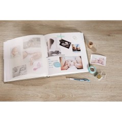 Album baby Estrella, roz, 28x30.5 cm, UK-133-R
